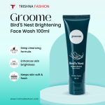 Groome Bird’s Nest Brightening Face Wash – 100ml