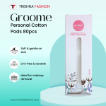 Groome Personal Cotton Pads – 80pcs
