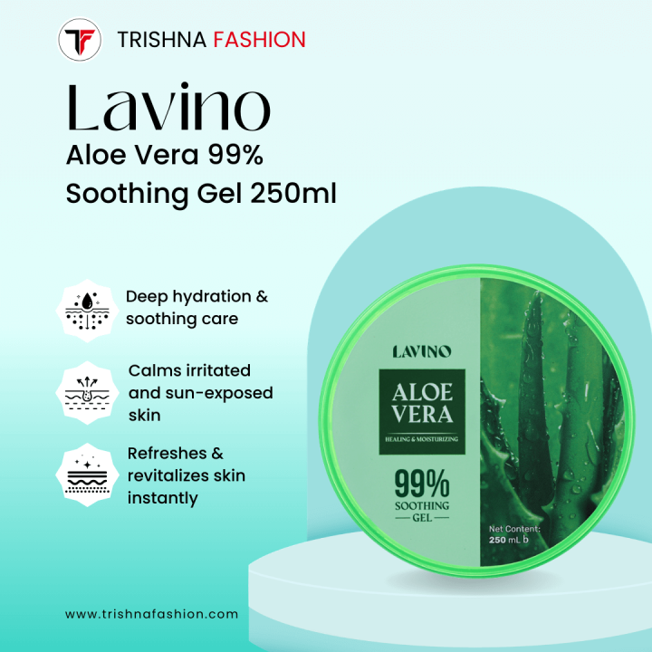 Lavino Aloe Vera 99% Soothing Gel 250ml