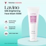 Lavino Milk Brightening Face Wash – 100ml