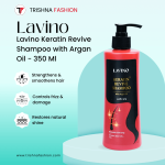 Lavino Keratin Revive Shampoo with Argan Oil – 350ml