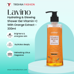 Lavino Hydrating & Glowing Shower Gel Vitamin-C With Orange Extract – 330ml