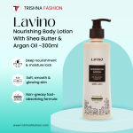 Lavino Nourishing Body Lotion With Shea Butter & Argan Oil – 300ml