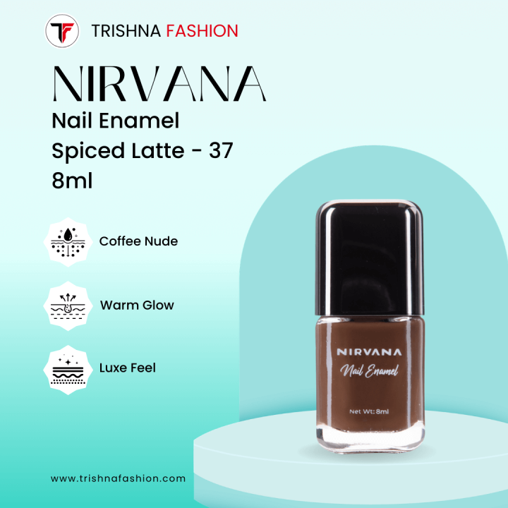 Nirvana Color Nail Enamel – Spiced Latte-37 8ml