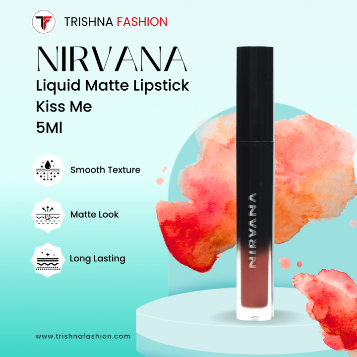 Nirvana Color Liquid Matte Lipstick – Kiss Me L01