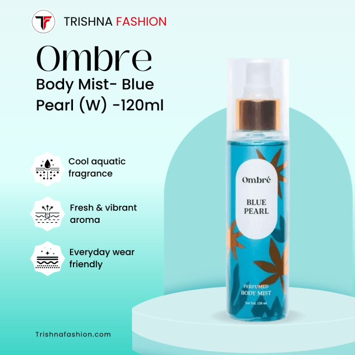 Ombre Body Mist – Blue Pearl (W) | 120ml