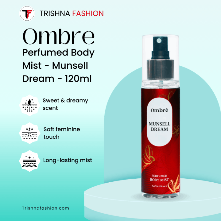 Ombre Perfumed Body Mist – Munsell Dream | 120ml