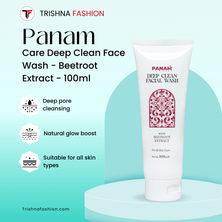 Panam Care Deep Clean Face Wash – Beetroot Extract