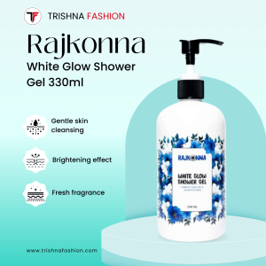 Rajkonna White Glow Shower Gel – 330ml