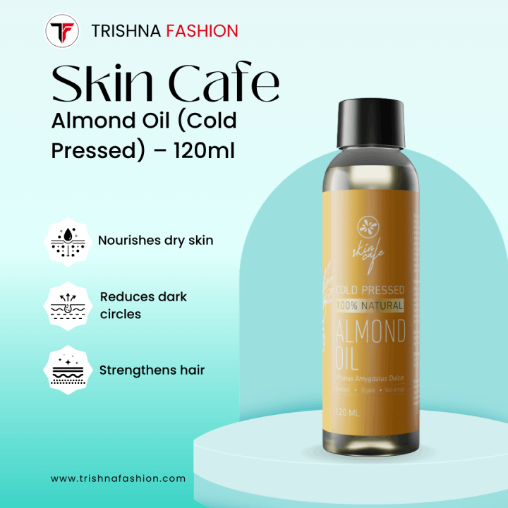 Skin Cafe Almond Oil (Cold Pressed) – 120ml