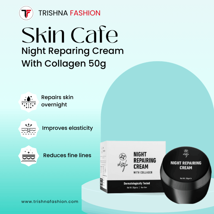 Skin Cafe Night Repairing Cream with Collagen – 50gm