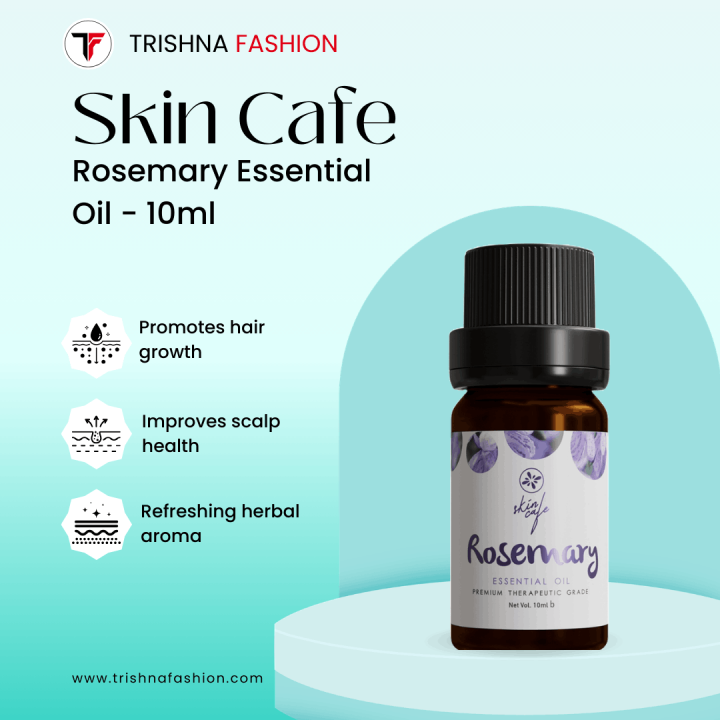 Skin Cafe 100% Natural Essential Oil – Rosemary – 10ml