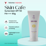 Skin Cafe Sunscreen SPF 50 PA+++ Lightweight & Non-Greasy – 60gm