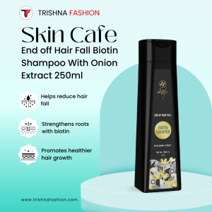 Skin Cafe End of Hair Fall Biotin Shampoo with Onion Extract – 250ml