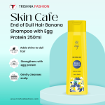 Skin Cafe End of Dull Hair Banana Shampoo with Egg Protein – 250ml